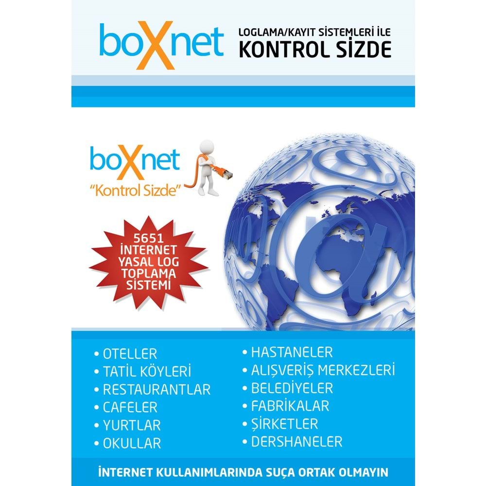 BOXNET 4 Portlu (0-250 Online Kullanıcı)