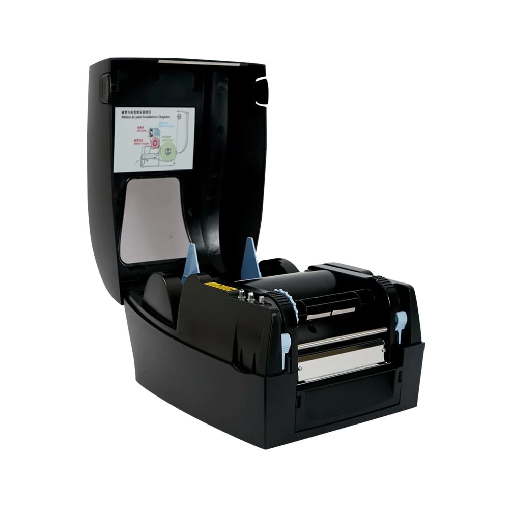 KodPrint TT-453 Masaüstü 300dpi Barkod Etiket Yazıcı (USB/Ethernet/Seri)