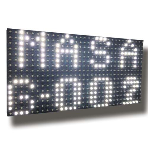 AKINSOFT Garson Çağrı Sistemi Led Bildirim Paneli (Beyaz)