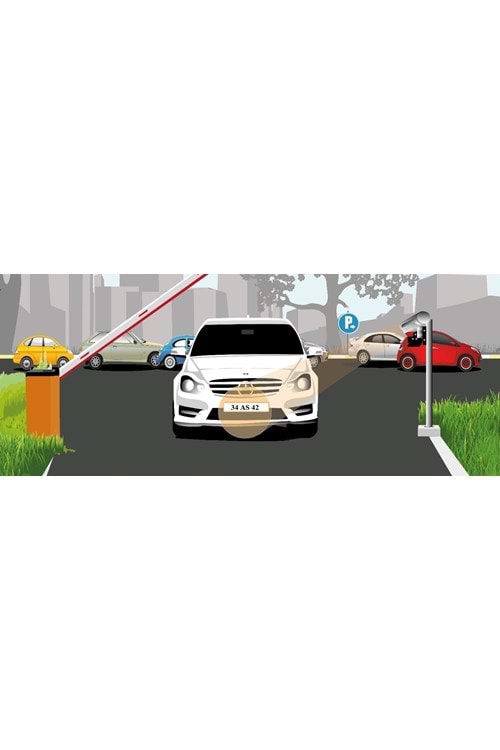 AKINSOFT Kamera ve Bariyerli Plaka Tanıma Sistemi (Site Otoparkları İçin)